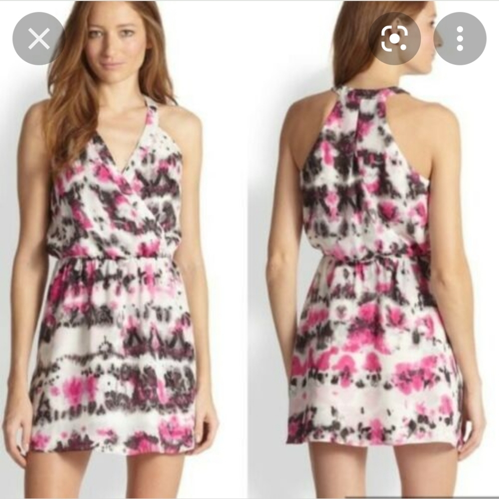 Parker kita silk dress